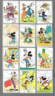 X715 - SERIE COMPLETE 20 VIGNETTES MICKEY - DISNEY - OFFERT PAR LES BOULANGERS PATISSIERS - Autres & Non Classés