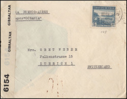 EN 6 - 22/2/1940 - Letter Sent From Chile To Switzerland. Shipped With Oceania Steam. - Chili