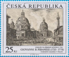 ** 792 Czech Republic Giovanni Battista Piranesi: A View Of Roman Churches 2013 - Grabados