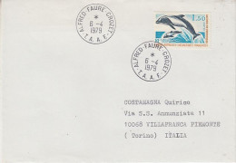 TAAF Cover Ca Alfred Faure / Crozet 6.4.1979(ME158) - Lettres & Documents