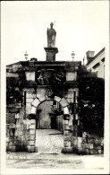 CPA Trogir Kroatien, Tor, Eingang, Statue - Croatie