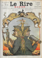 Revue Caricature Satirique Très Illustré Le Rire Rouge Anti Kaiser Germany Turquie Russie Charles Léandre O'Galop - Other & Unclassified