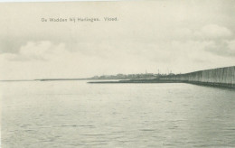 Harlingen 1910; De Wadden Bij Vloed - Niet Gelopen. Lees Beschrijving! - Harlingen