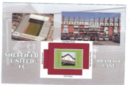 ENGLISH FOOTBALL LEAGUE STADIUM  BRAMHALL LANE HOME OF SHEFFIELD UNITED F.C. CARD NO FST 08 - Stades