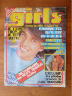 Revue Girls L'hebdo Des Filles D'aujourd'hui N° 18 Mai 1980 Exclusif Les Photos Privées De Jeane Manson - People