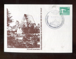 "DDR" 1984, Privatpostkarte "Moritzberg" Mit SSt. "HALLE" (A2205) - Cartoline Private - Usati