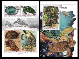 Niger 2023 Turtles..(315) OFFICIAL ISSUE - Tortues