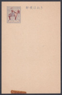 Japan Mint Postcard Horse, Horses, Post Card, Postal Stationery - Enveloppes