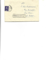 Romania - Circular Letter In 1943 From Calarasi, Censored OP 4 - World War 2 Letters