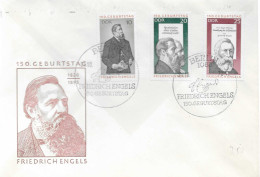 Postzegels > Europa > Duitsland > Oost-Duitsland > 1e Dag FDC (brieven) > 1950-1970 >GDC Met Nr. 1622-1624 (18578) - 1950-1970