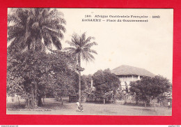 E-Guinée-12P148  KONAKRY, Place Du Gouvernement, Cpa BE - Guinée Française