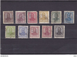 ARGENTINE 1908 Yvert 134 + 136-139 +  141-146 Oblitéré Cote : 4.95 Euros - Gebruikt