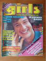 Revue Girls L'hebdo Des Filles D'aujourd'hui N° 63 Mars 1981 Le Mystérieux Rendez-vous De Babette Et Sardou - People