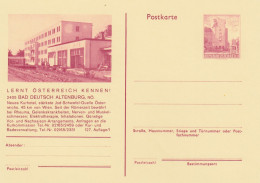 Österreich Bild-Postkarte (Ganzsache) 127/1:  2405 BAD DEUTSCH-ALTENBURG, Neues Kurhotel, 1973 - Briefkaarten
