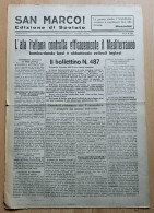 San Marco! 131/1941  Edizione Di Spalato Newspaper Italian Occupation Of Split - Sonstige & Ohne Zuordnung