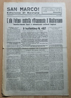 San Marco! 131/1941  Edizione Di Spalato Newspaper Italian Occupation Of Split - Autres & Non Classés