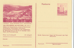 Österreich Bild-Postkarte (Ganzsache) 127/5: 2880 KIRCHBERG AM WECHSEL, 1973 - Briefkaarten