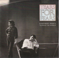 TEARS FOR FEARS  - FR SG - EVERYBODY WANTS TO RULE THE WORLD + 1 - Rock