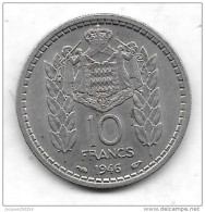 10 Francs Principauté De Monaco 1946 - 1922-1949 Louis II