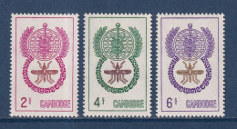 Cambodge - YT N° 119 à 121 ** - Neuf Sans Charnière - 1962 - Cambodge