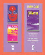Marque Page 10/18.   Emma Cline.   Bookmark. - Marque-Pages