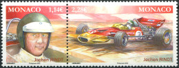 Monaco 2022. Legendary Formula 1 Drivers - Jochen Rindt (MNH OG) Block - Unused Stamps