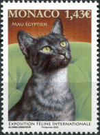 Monaco 2022. International Cat Show (MNH OG) Stamp - Unused Stamps