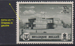Belgique: COB N° 537A-V2: Neuf, **, Sans Charnière. TB !!! - 1931-1960
