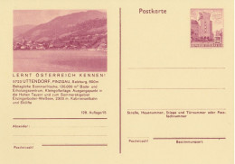 Österreich Bild-Postkarte (Ganzsache) 128/15: 5723 UTTENDORF Im Pinzgau, 1973 - Briefkaarten