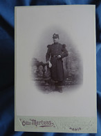 Photo Format Cabinet Otto Mertens, Paris - Militaire Soldat Du 31e D'infanterie, Capote, Ca 1895 L455 - Anciennes (Av. 1900)