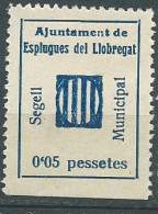 Viñeta Nº 7 Espluga De Llobregat. Spain Civil War Espagne (*)   Ava 34318 - Emissions Républicaines