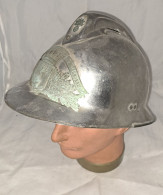 Coque De Casque Des Sapeurs Pompiers D'Eaubonne Mdle1933 - Feuerwehr