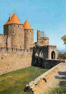 11 - Carcassonne - La Cité Médiévale - Porte Narbonnaise Vue Des Lices - Carte Neuve - CPM - Voir Scans Recto-Verso - Carcassonne