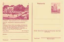 Österreich Bild-Postkarte (Ganzsache) 129/14: 4300 ST.VALENTIN, NÖ, Schwimmbad, 1973 - Cartes Postales