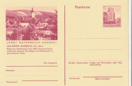 Österreich Bild-Postkarte (Ganzsache) 129/10: 3034 MARIA ANZBACH, NÖ, 1973 - Briefkaarten