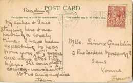 55409. Postal READING BERKS (England) 1936. The Thames And New Promenade READING, Ship, Barco - Brieven En Documenten