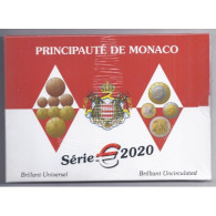 MONACO - COFFRET EURO BRILLANT UNIVERSEL 2020 - 9 Pièces - Monaco