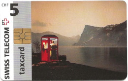 Switzerland: 1997 Telfonkabine Vierwaldstättersee, Bürgenstock - Telefoni