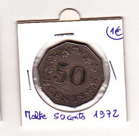 Malte 50 Cents 1972 - Malte