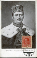 X1019 Austria, Maximum 20.X.1917  The King Karl I.   Kaiser Karl I.  Charles 1er   Yvert 162 - Maximumkarten (MC)