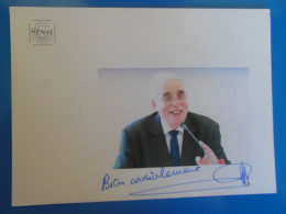 AUTOGRAPHE DE JEAN PIERRE SUEUR SUR CARTE - Politiques & Militaires