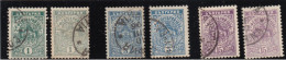 ERROR 2 February  / Used / Wrong Colours /  Mi: 40-42 /Bulgaria 1896 - Abarten Und Kuriositäten