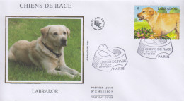 Enveloppe   FDC  1er   Jour   FRANCE   Chiens  De  Race  :  Labrador   2011 - Hunde