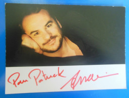 AUTOGRAPHE DE FRANCOIS XAVIER DEMAISON SUR CARTE - Televisie & Internet