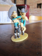 LUCKY LUKE  FIGURINE EN RESINE WILLIAM ET JACK DALTON  MORRIS - Lucky Luke