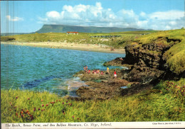 The Beach , Rosses Point, And Ben Bulben Moutain, Co , SLIGO - Donegal