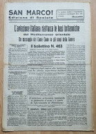 San Marco! 112/1941  Edizione Di Spalato Newspaper Italian Occupation Of Split, Giuseppe Bastianini - Sonstige & Ohne Zuordnung