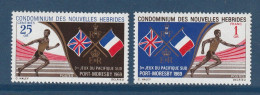 Nouvelles Hébrides - YT N° 282 Et 283 ** - Neuf Sans Charnière - 1969 - Neufs