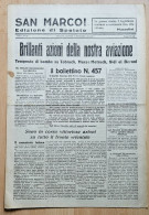 San Marco! 107/1941  Edizione Di Spalato Newspaper Italian Occupation Of Split, Bombardirani Torbuk, Marsa Matruh - Andere & Zonder Classificatie