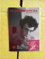 Brasil.maximun Card Glauber Rocha Cinema Cent.yv 2456 Of Set.e7 Reg Post Late Delivery Up To 30/45 Day Could Be Less - Brieven En Documenten